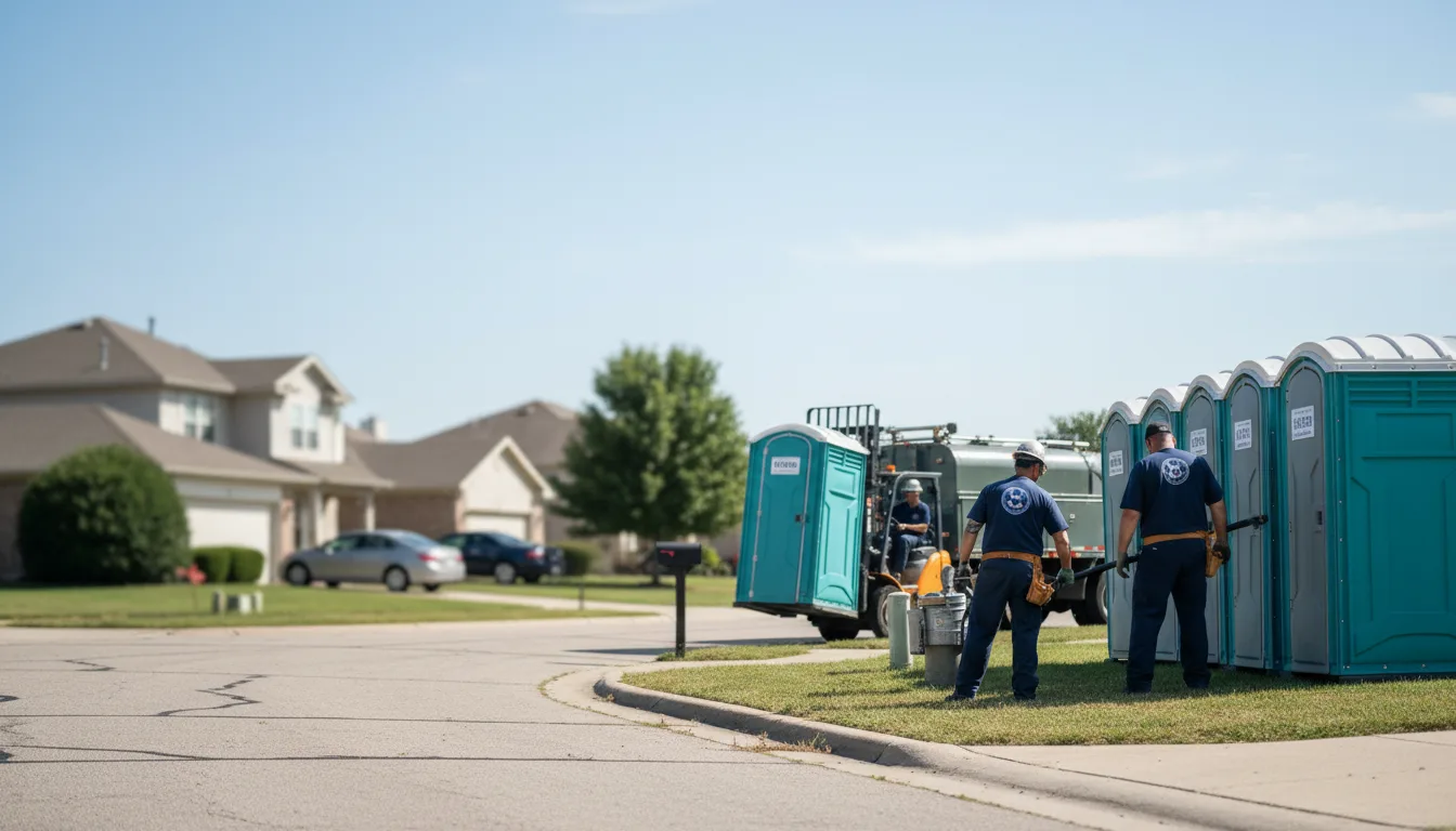 Porta Potty Rental in Ellery, IL near me